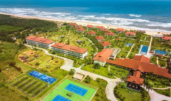 Clubanlage Luftaufnahme