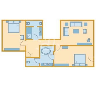 Zimmerskizze Fuerteventura Atlantik Suite Superior
