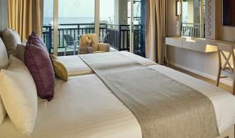 Cyprus Family Double Room Superior Sea View Connecting Door Meerblick