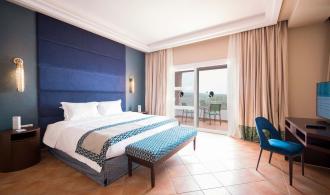 Agadir Junior Suite Classic Partial Sea View Schlafzimmer