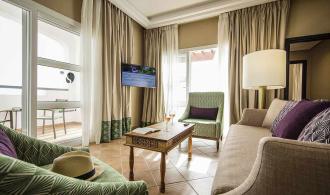 Agadir Suite Classic Sea View Wohnzimmer