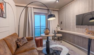 Ampflwang Familiensuite Mansarde Wohnzimmer