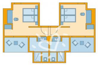 Familien-/Doppelzimmer
