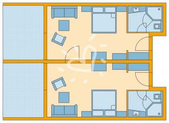 Familien-/Doppelzimmer