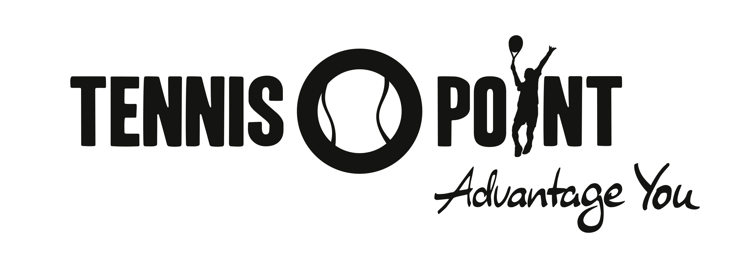 Tennispoint Logo Weiß